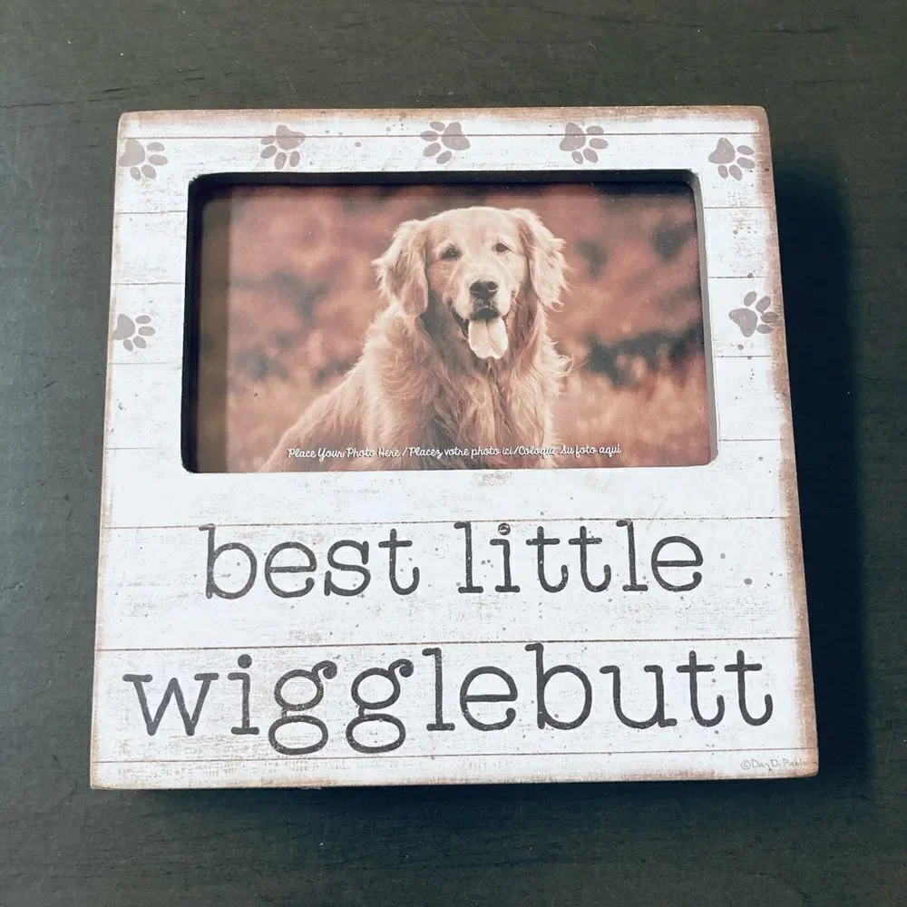 “Best Little Wigglebutt” Dog Picture Frame